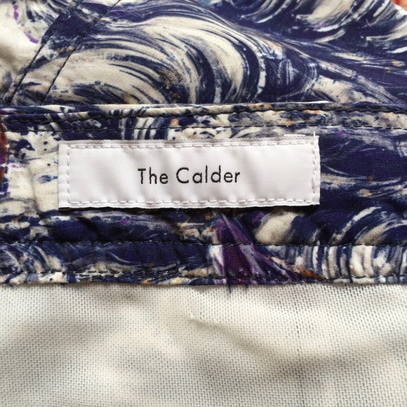 Size 38 ONIA Mens Calder Mediterranean Sails Swim Short - Picture 8 of 13